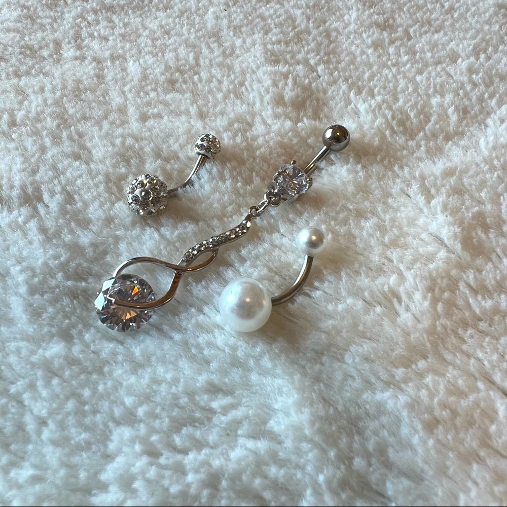 NWOT Belly Piercings